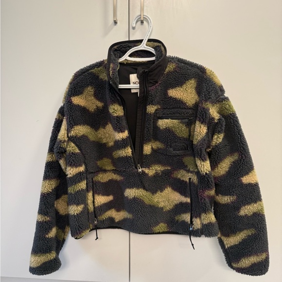 The North Face Sweaters - The North Face Multicolor Sherpa Fleece Jacket